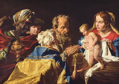 Adoration des Mages - Matthias Stomer